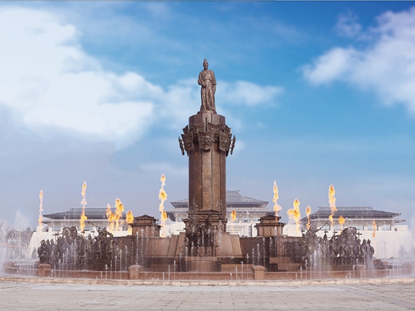 《孫武頌》    安放地點：廣饒孫子文化園